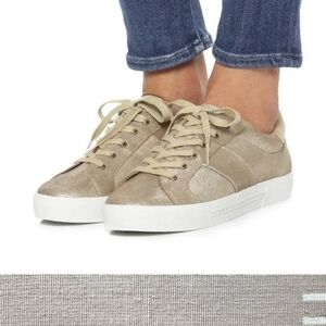 JOIE GOLD SNEAKER SZ 38.5 (8)